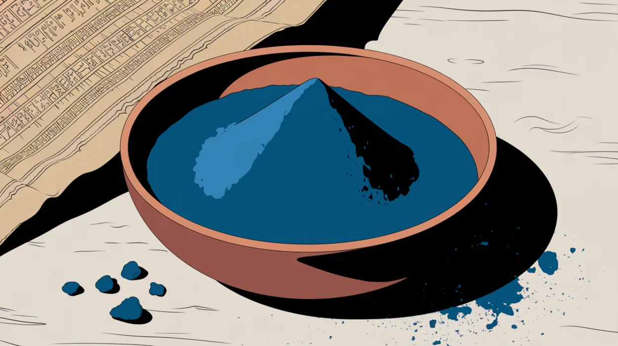 Древний египетский синий пигмент