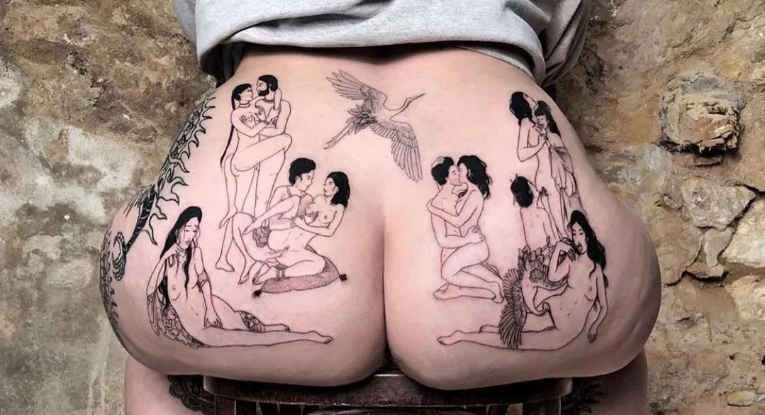 💠🔥 Татуировки "SW": символизм, сексуальность и тайны интимного искусства🖋️