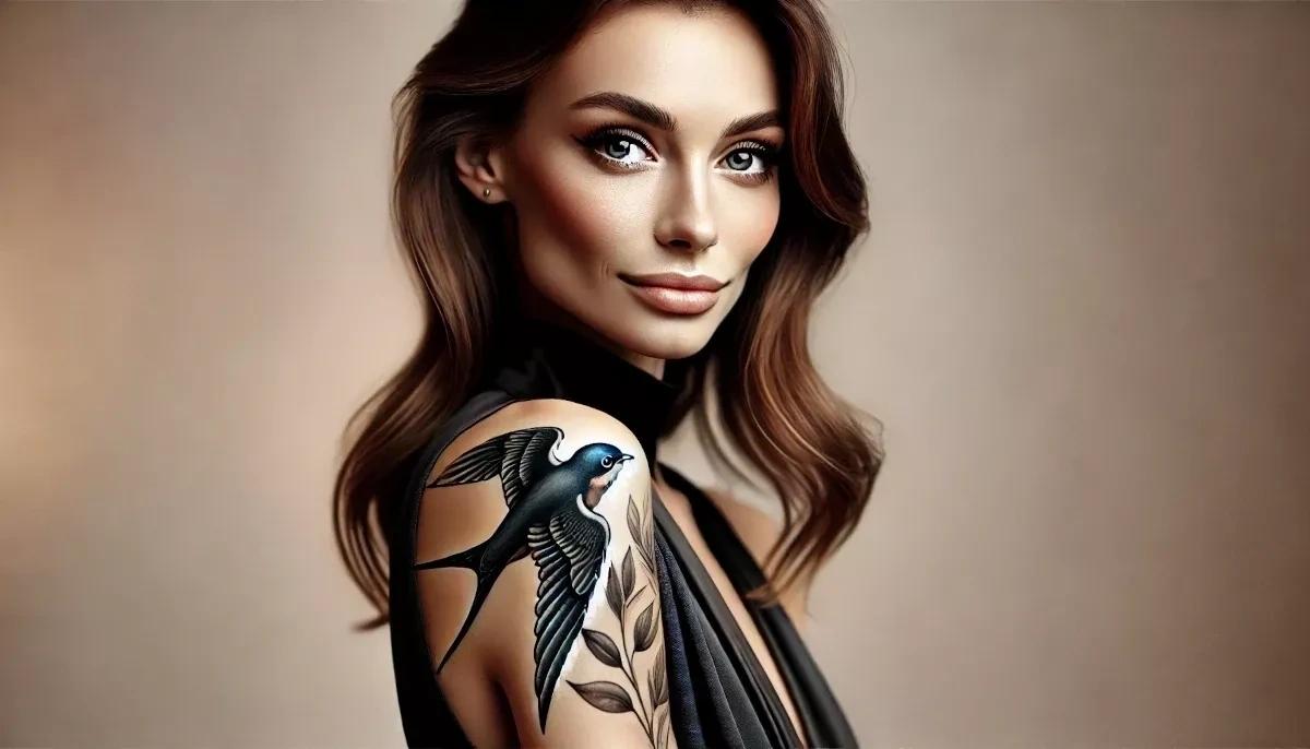 татуировка ласточка у женщины значение