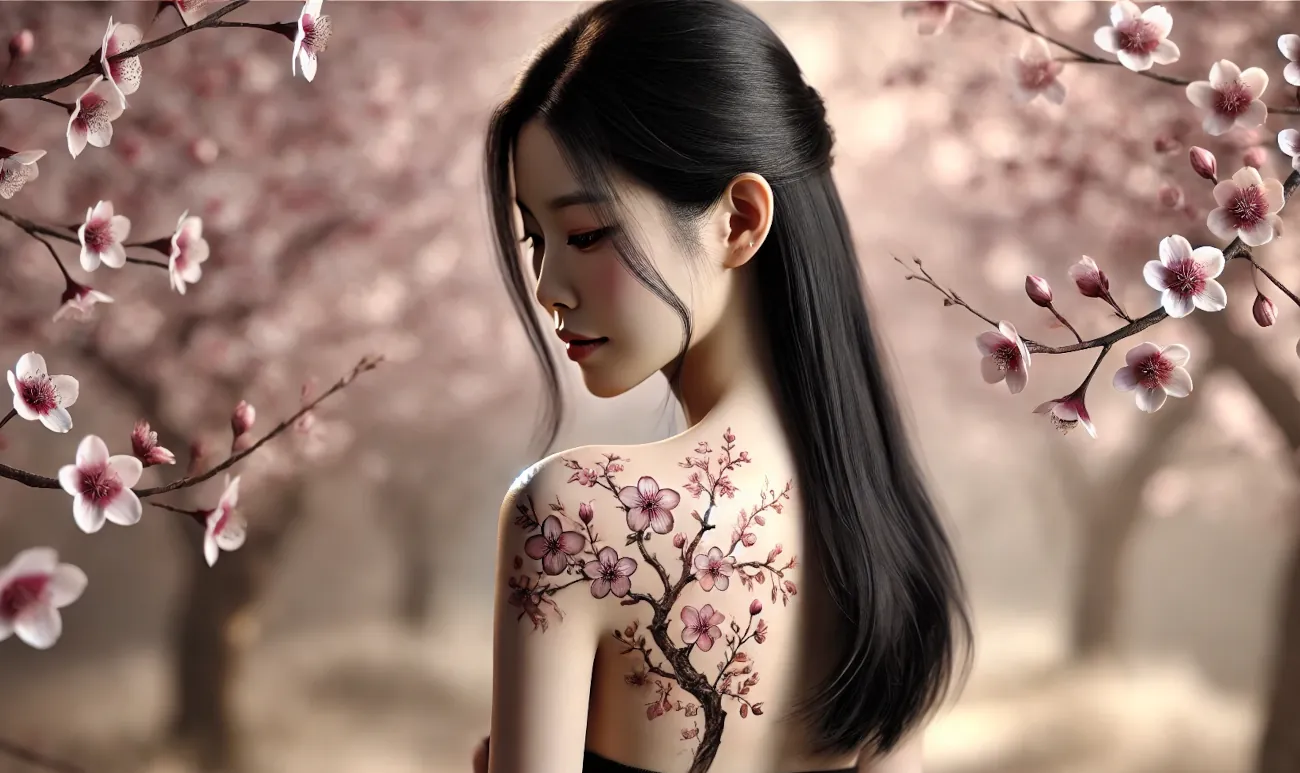 🌸✨ Тату сакура: символизм и культурное значение 🗻🎴