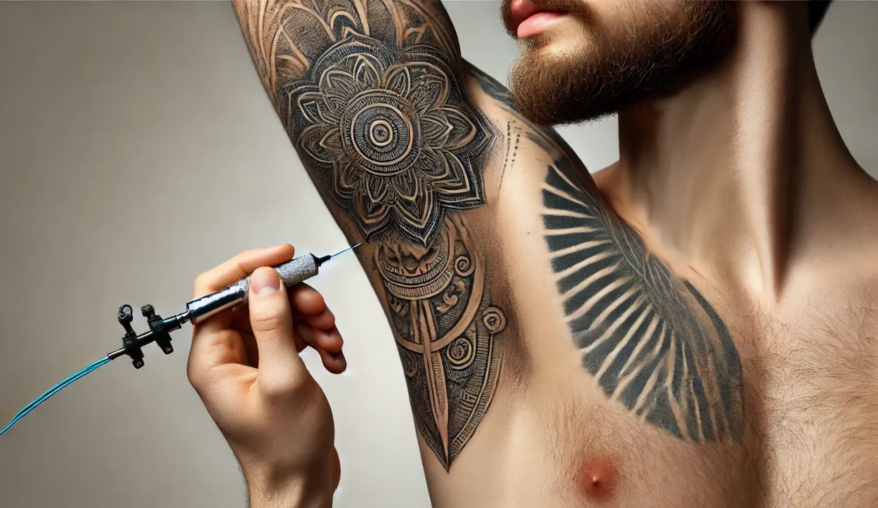 Татуировка на подмышке: новый тренд или неоправданный риск? 🤔