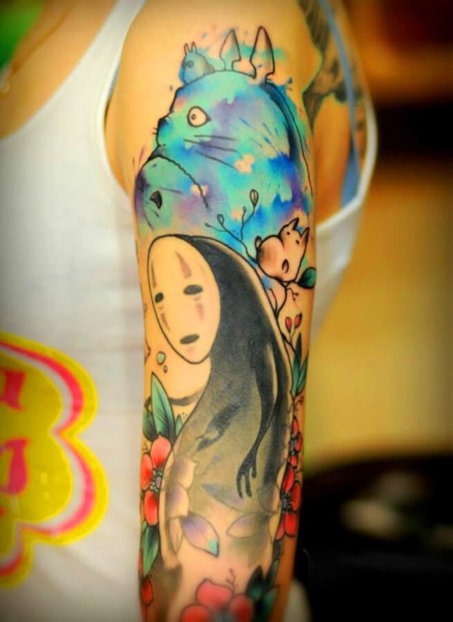 Тоторо и Каонаси Миядзаки