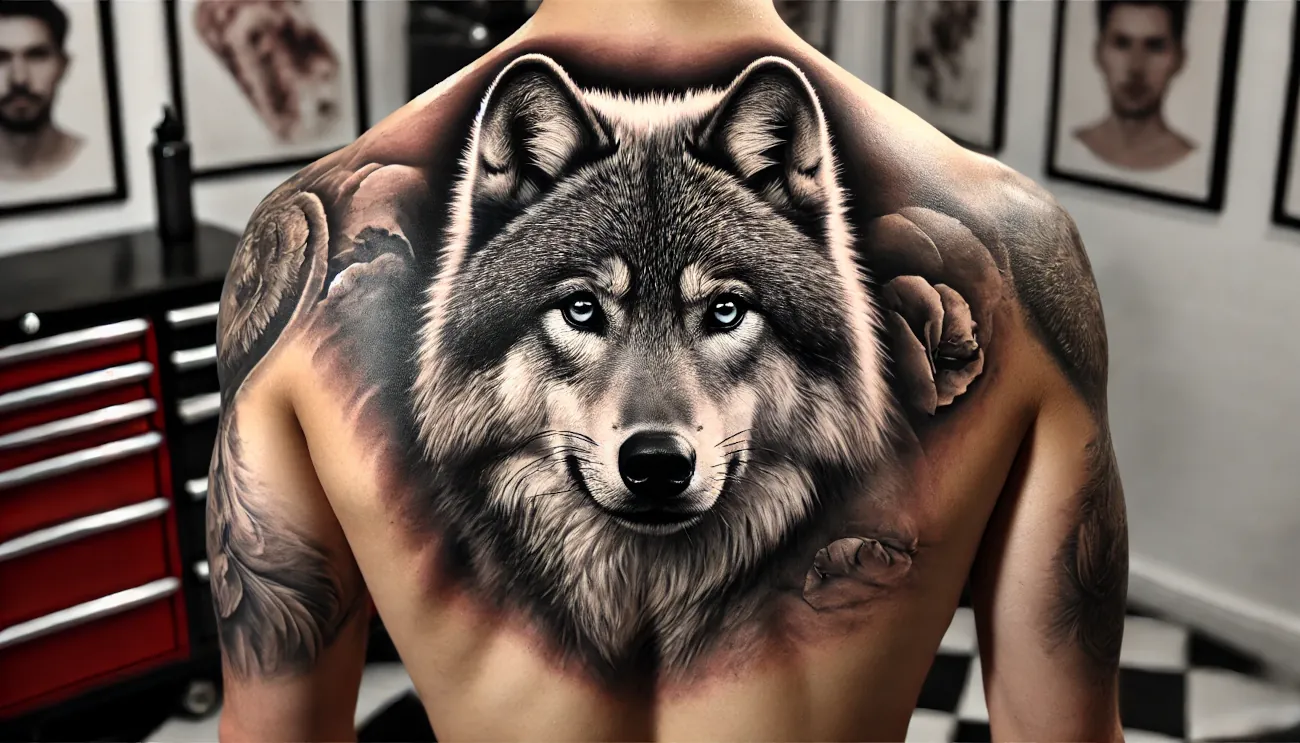 Значение тату волк: психология, символика 🐺