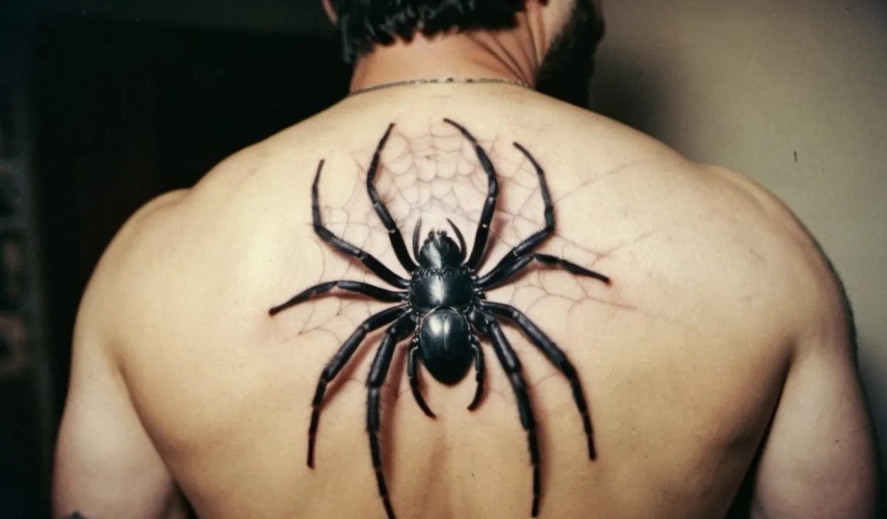татуировка паук в криминальной среде значение, интерпритация