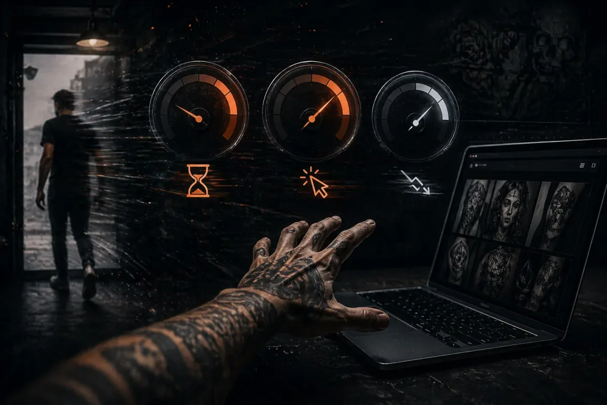 Core Web Vitals для тату-сайта: три числа, из-за которых клиенты уходят до клика