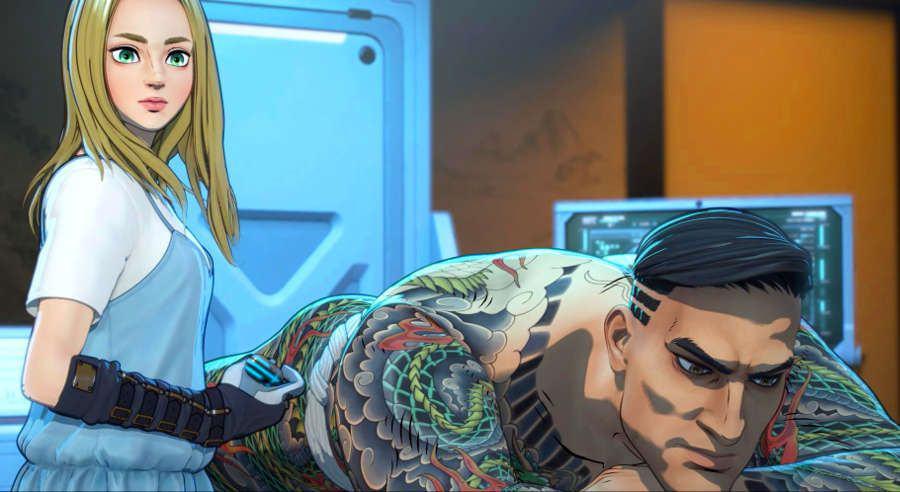 Татуировщица "Видоизменённый углерод. Восстановленный"