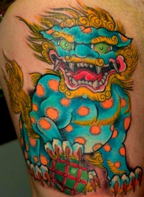 Тату буддизм Аштамангала