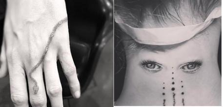 Статья по дотворку Тату дотвок, пуантилизм модели моды