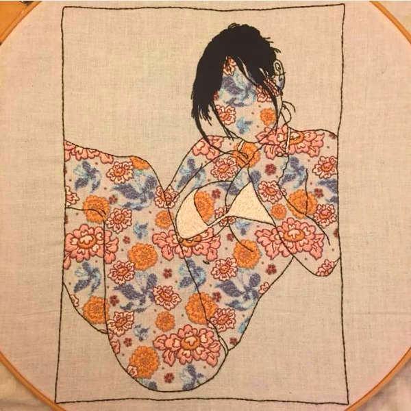 Тату эротика и вышивка