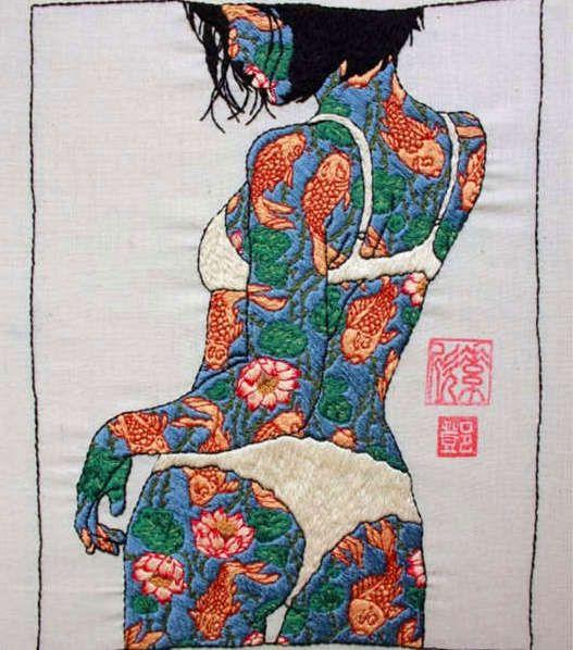 Джессика Со Рен Тан — вышивка, татуировки и эротика