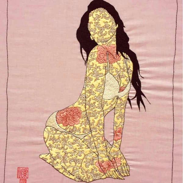 Тату эротика и вышивка