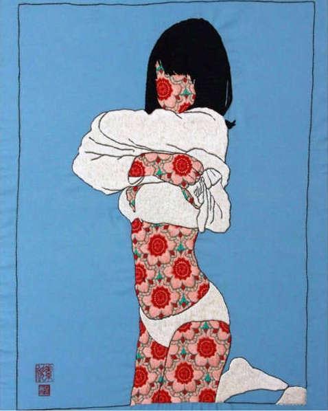 Тату эротика и вышивка