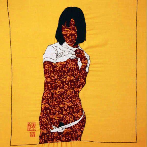 Тату эротика и вышивка