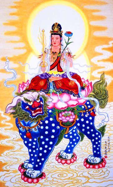 Будда эскиз Манджушри