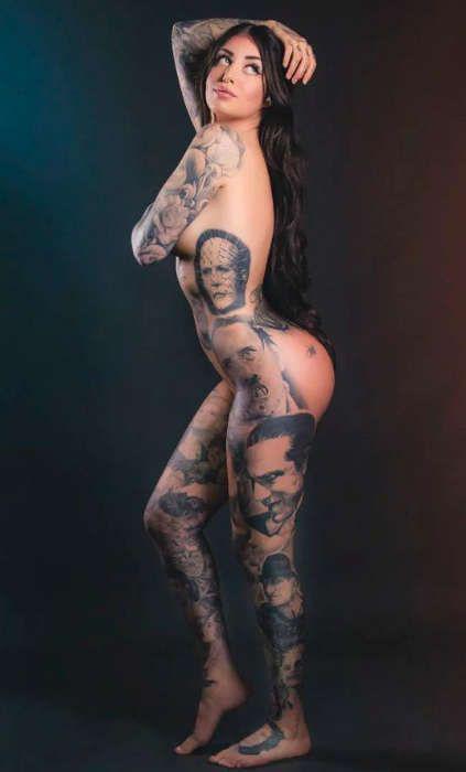 Тату портреты девушка