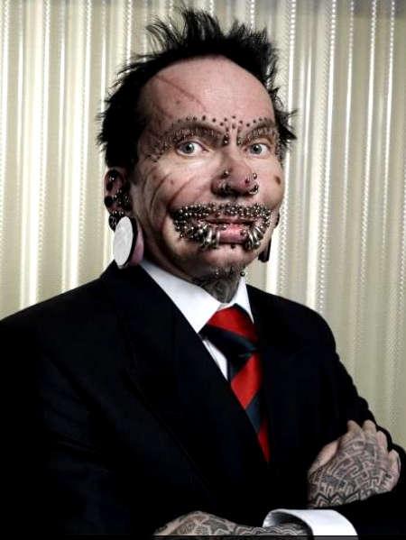 Пирсинг страшный