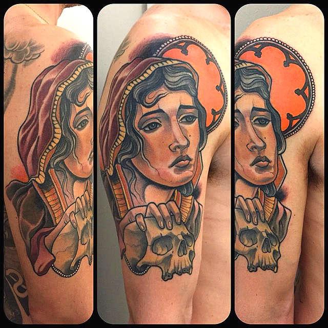 Тату христианские Мария Магдалина