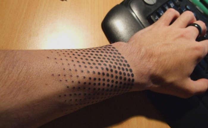 Тату браслет на запястье