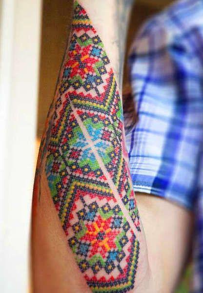 Тату цветок кактуса пейота