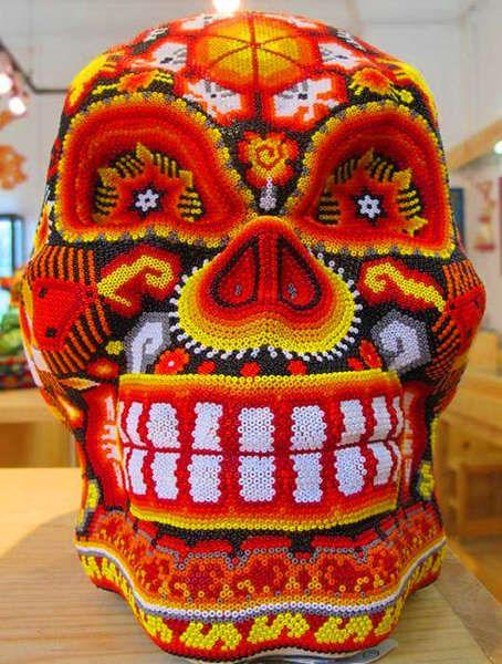 Тату Череп Катрины и щеголоватый скелет