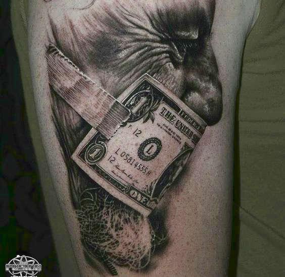 Тату деньги
