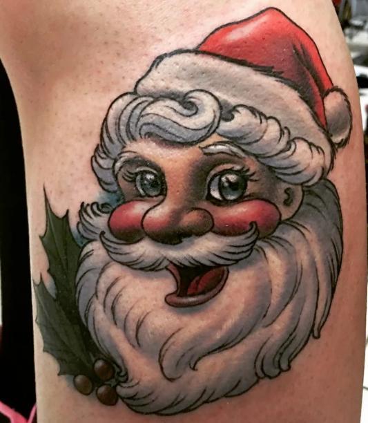 Тату Дед Мород с тисом как оберег