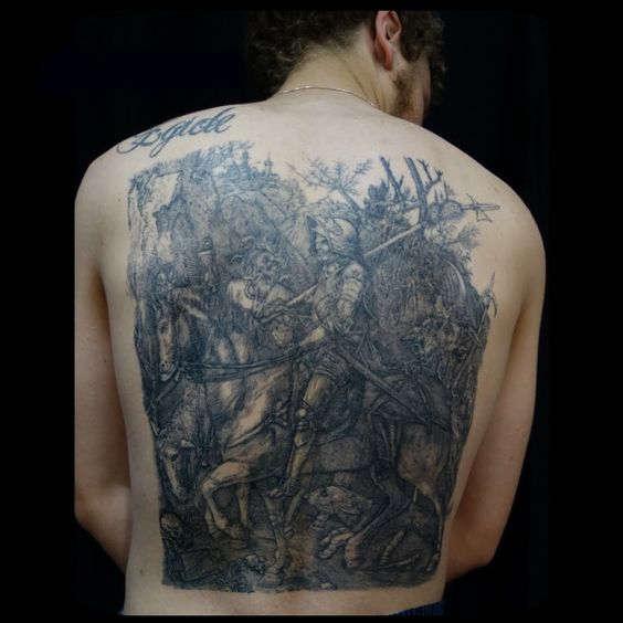 Тату рыцарь