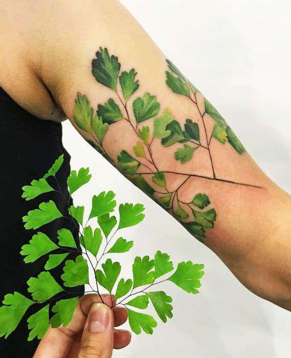 Ботаническая татуировка