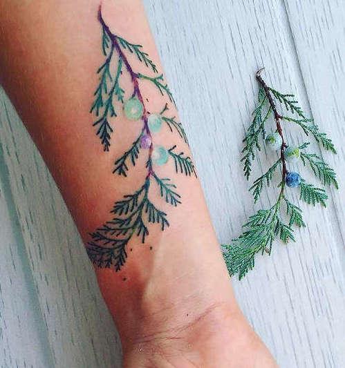 Ботаническая татуировка