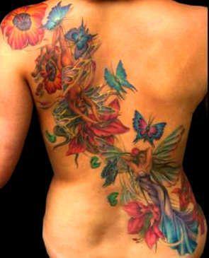 Тату феи,эльфы