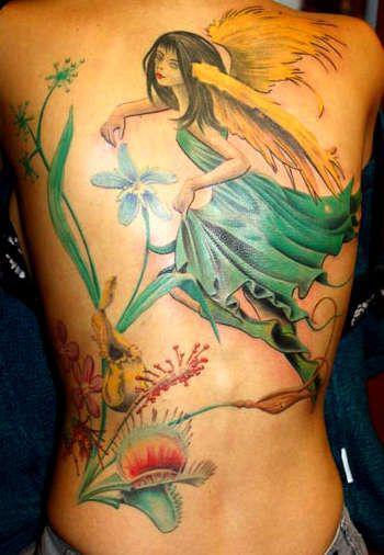 Тату феи,эльфы
