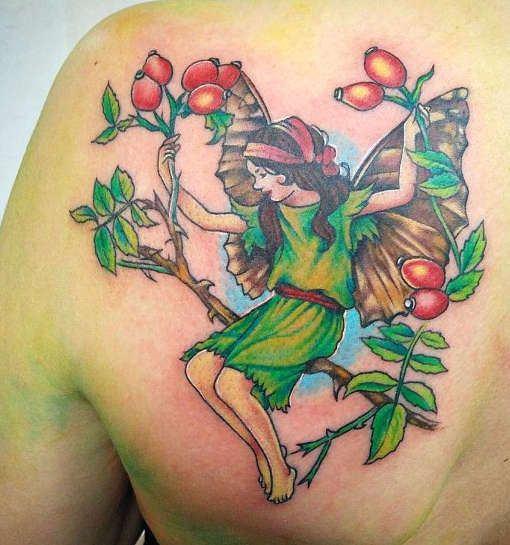 Тату феи,эльфы