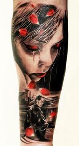 татуировка гейша