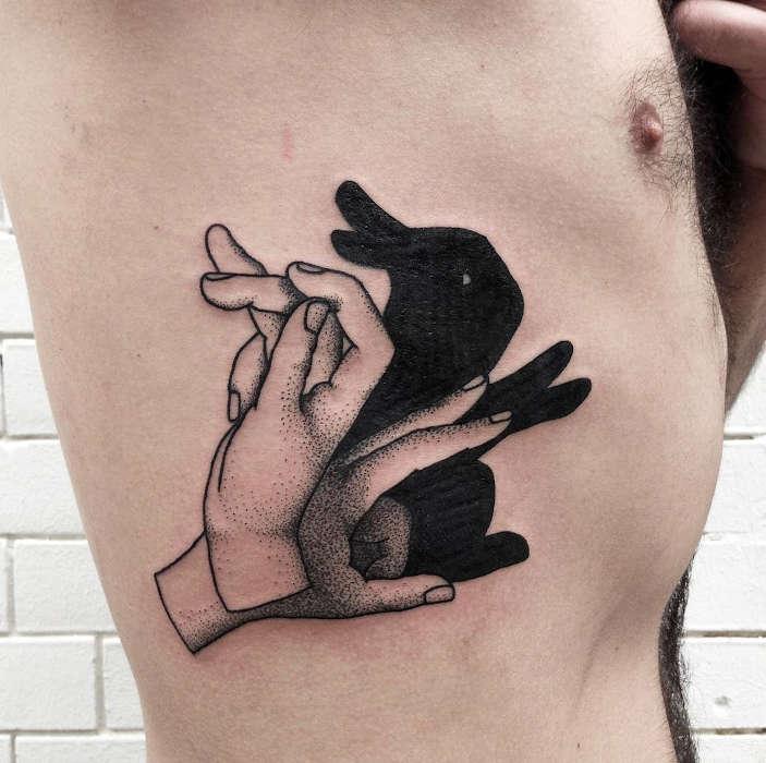 Жест театр теней