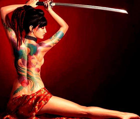 Тату китайские