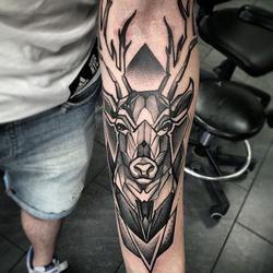 Тату цыганский олень