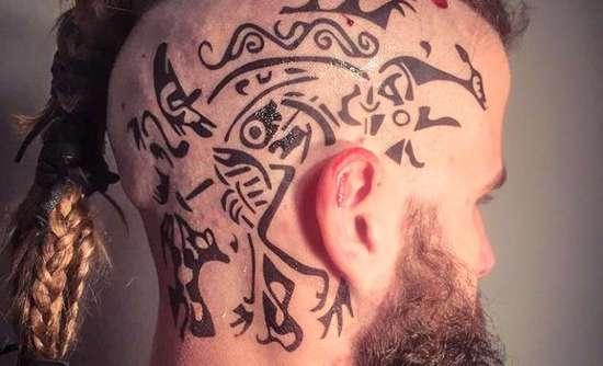 Тату причёски