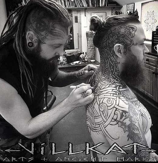 Тату причёски