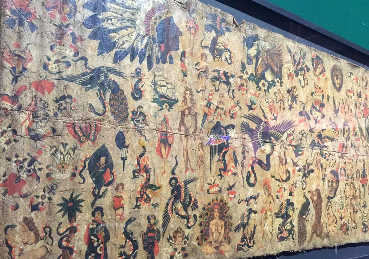 Тату олд скул женские