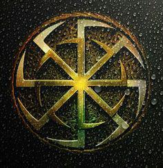 Тату коловрат, посолонь, противосолонь