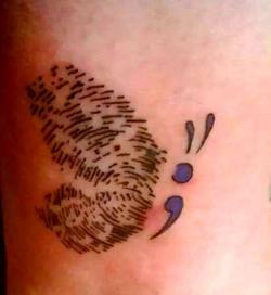 вдохновляющее тату при общей тревожности, панических атаках