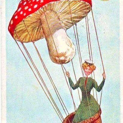 Тату мухомор