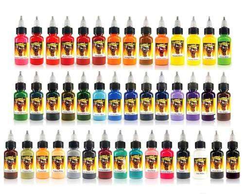 Чернила для тату — наночастицы там есть?