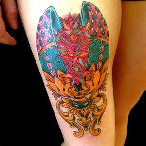 Тату узоры русский стиль