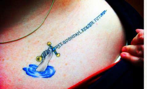 Тату эскалибур