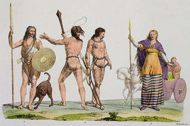 Тату кельтской культуры: ирландские, шотландские и бретонские