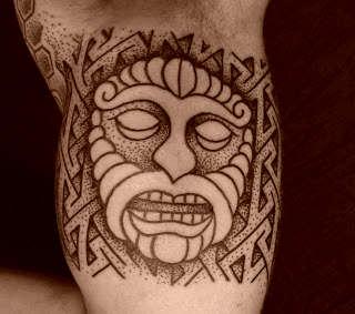 Тату кельтский узор