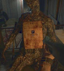 леттеринг, тату из игры Resident Evil 7