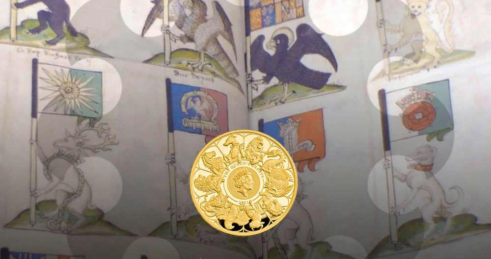 Царские звери монетного двора Великобритании