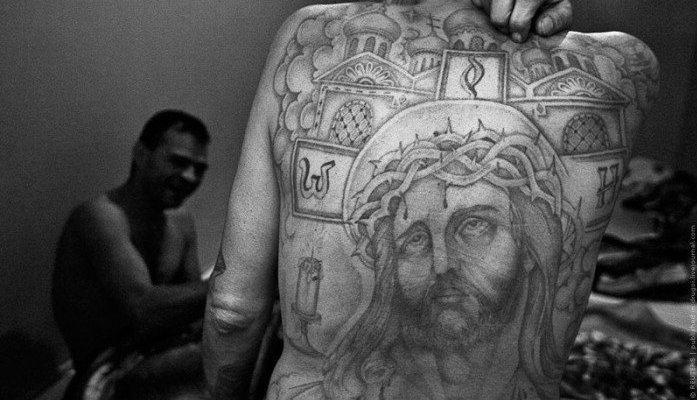 Татуировки материковой и сахалинской зоны